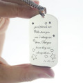 Personalised Dog Tag Name Necklace Personalised dog tag name necklace