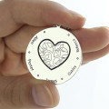 Engraved Family Tree Necklace Engraved family tree necklace product image