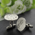Personalised monogram cufflinks product view