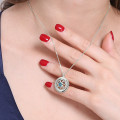 Birthstone Hearts Pendant Necklace Birthstone Hearts All Around pendant necklace product image