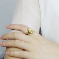 Personalised Block Circle Monogram Ring Personalised block circle monogram ring product image