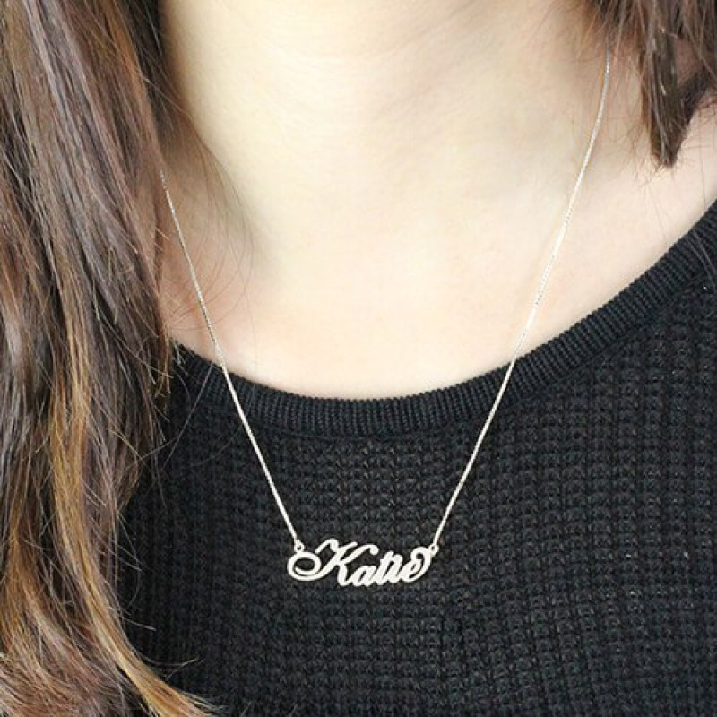 Personalised Carrie Nameplate Necklace Personalised Carrie nameplate necklace product image