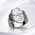 Personalised Fancy Monogram Ring Personalised fancy monogram ring product image
