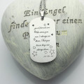 Best Friends Dog Tag Necklace Detail Best friends dog tag name necklace detail