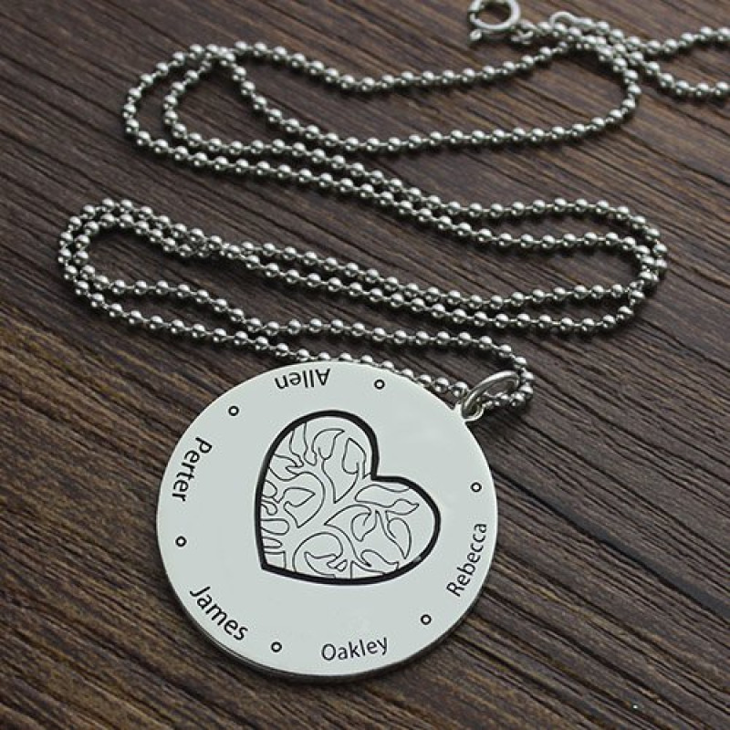 Family Tree Pendant Necklace Family tree pendant necklace product image