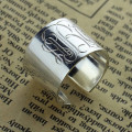 Personalised Monogram Cuff Ring Personalised monogram cuff ring product image