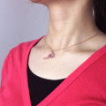 Virginia State Map Heart Name Necklace Virginia state map heart name necklace product view