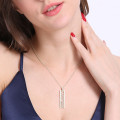 Vertical Birthstone Necklace Vertical birthstone necklace product image