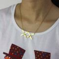 Double Cross Name Necklace Double cross name necklace product view