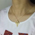 St James Cross Initial Necklace St James cross initial necklace gallery image