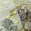 Engraved Cross Monogram Necklace Engraved cross monogram necklace product image
