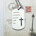 Military Dog Tag Name Necklace Detail Personalised military dog tag name necklace detail