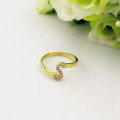Birthstone Initial Ring Birthstone initial ring product image