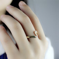 Personalised Birthstone Initial Ring Personalised birthstone ring product image