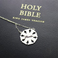 Sterling Silver Cross Name Necklace Sterling silver cross name necklace product view