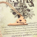 Virginia State Map Necklace Virginia state map heart name necklace alternate view