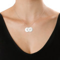 Personalised Multi Disc Necklace Personalised multi-disc name necklace product view