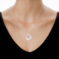 Sterling Silver Couples Love Necklace Sterling silver Circle of Love necklace