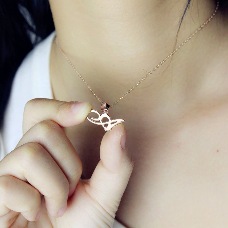 Custom Initial Necklace Custom initial necklace product image
