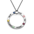 Swarovski Infinity Necklace with Engraving Swarovski Infinity Necklace with engraving
