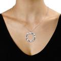 Engraved Birthstone Necklace for Mum Engraved birthstone necklace for mum