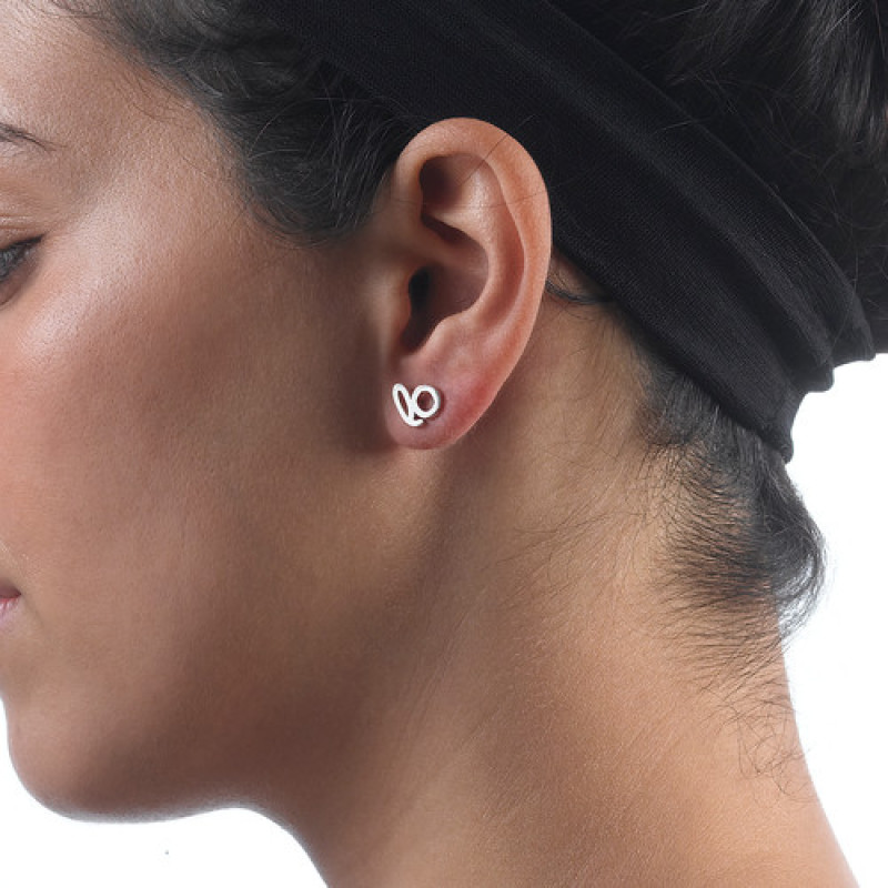 Hope and Love stud earrings