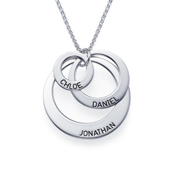 Jewellery for Mums - Three Disc Necklace Jewellery for Mums - Three Disc Necklace