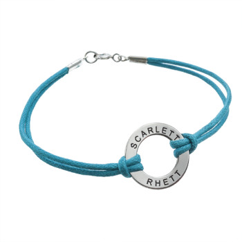 Leather Style Cord Engraved Bracelet/Anklet Leather Style Cord Engraved Bracelet/Anklet