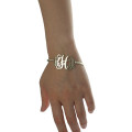 Personalised Monogram Initial Bracelet Detail Personalised monogram initial bracelet detail image