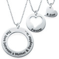 Three Generations Mother Daughter Necklace Three Generations Mother Daughter Necklace set