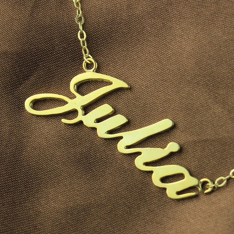 Name Chain Jewellery Personalised name necklace with chain