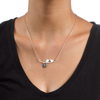 Personalised Mum Jewellery - Silver Bird Necklace Personalised Mum Jewellery - Silver Bird Necklace