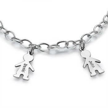 Sterling Silver Engraved Mothers Day Bracelet/Anklet Sterling Silver Engraved Mothers Day Bracelet/Anklet