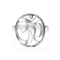 Sterling Silver Om Ring product image