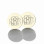 Engraved Monogram Stud Earrings Sterling Silver