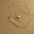 Rebecca Style Name Necklace Rebecca style personalised name necklace product image