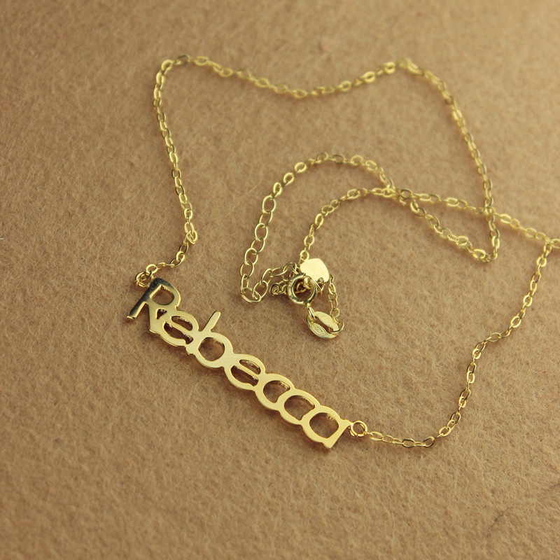 Rebecca Style Name Necklace Rebecca style personalised name necklace product image