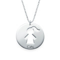 Mother Daughter Necklace Set Mother daughter necklace set product image