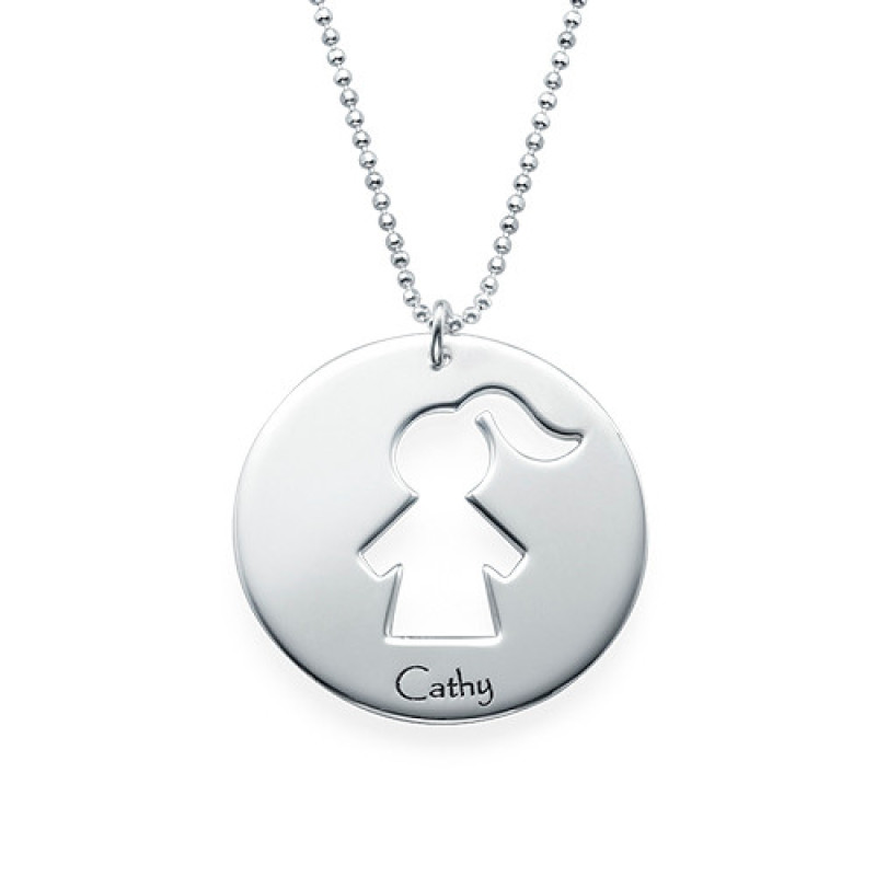Mother Daughter Necklace Set Mother daughter necklace set product image