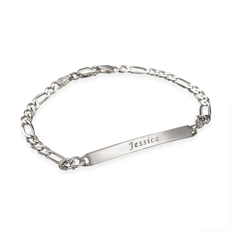 Women's Personalised ID Name Bracelet Women's personalised ID name bracelet product image