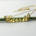 Carrie-Style Name Necklace Carrie-style personalised name necklace