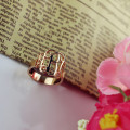 Personalised 3 Initial Monogram Ring Personalised three-initial cut-out monogram ring