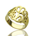 Personalised Hand Drawing Monogram Ring Personalised hand drawing monogram ring