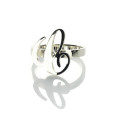 Personalised Carrie Initial Letter Ring Personalised Carrie initial letter ring