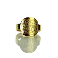 Engraved Monogram Ring View Engraved monogram ring product image