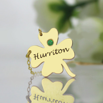 Good Luck Things - Clover Necklace 18ct Gold Plated Good Luck Things - Clover Necklace 18ct Gold Plated