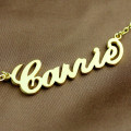Personalised Carrie Name Necklace in 18ct Solid Gold Personalised Carrie name necklace in 18ct solid gold