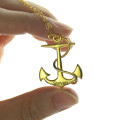 Personalised anchor name necklace