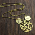 Family Tree Necklace With Name Charm for Mom Family Tree Necklace With Name Charm for Mom product image