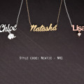 Personalised Name Jewellery Design NN1 Personalised name jewellery design selection NN1